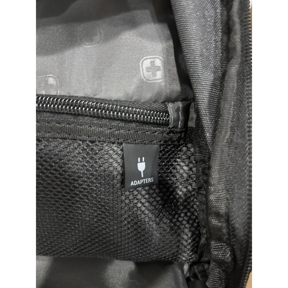 SwissGear ScanSmart Black Laptop Backpack TSA Travel Airflow Business Bag